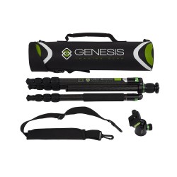 Zestaw Genesis Base C3 Kit zielony - statyw z głowicą