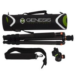 Genesis Base C5 Kit orange - tripod with head
