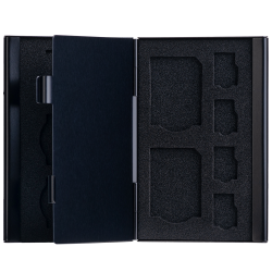 Genesis Gear pudełko ochronne na karty 5SD+4TF Czarne