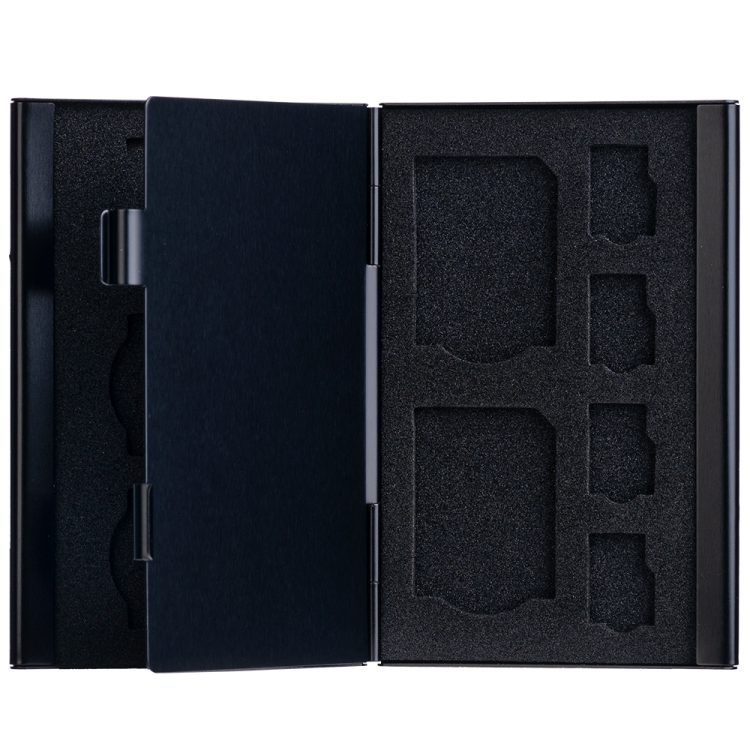Genesis Gear pudełko ochronne na karty 5SD+4TF Czarne